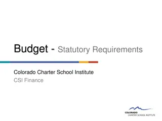 Comprehensive Overview of Budget Requirements for Colorado Charter Schools