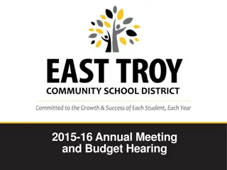 District of Choice Annual Meeting and Vision Statement