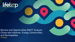 Analyzing Barriers and Opportunities in Community Energy Projects: SWOT Analysis Template