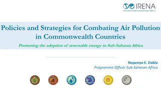 Strategies for Combating Air Pollution and Promoting Renewable Energy in Africa