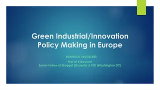 Green Industrial Innovation Policy Making in Europe by Reinilde Veugelers