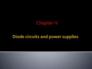 Diode Circuits and Rectifiers for Power Supplies