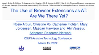 Browser Extensions as Assistive Technology: Enhancing Accessibility