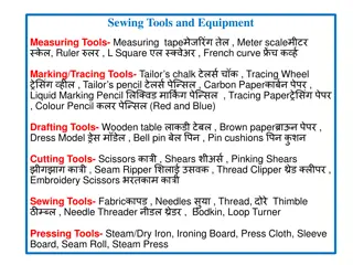 Comprehensive Guide to Sewing Tools and Equipment