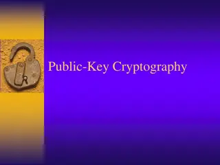 Public-Key Cryptography and Its Applications