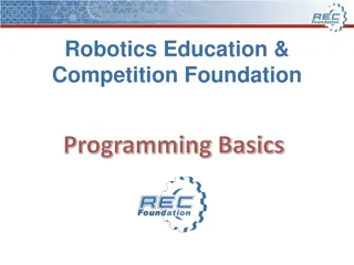 Introduction to Programming with RobotC in Robotics Education