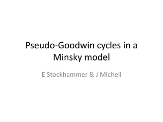 Exploring Pseudo-Goodwin Cycles in a Minsky Model