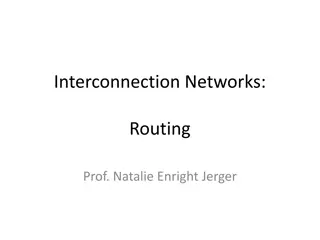 Routing in Interconnection Networks