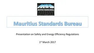 Safety and Energy Efficiency Regulations Overview by Mauritius Standards Bureau