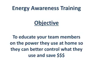 Energy Awareness Training: Empowering Teams to Save Money and Resources