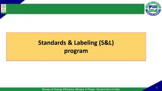 Energy Efficiency Achievements and Labeling Program by Bureau of Energy Efficiency, India