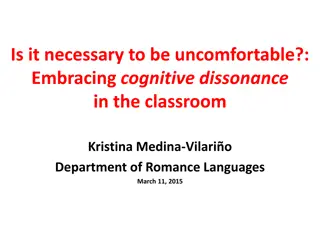 Embracing Cognitive Dissonance in the Classroom: Addressing Uncomfortable Topics