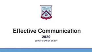 Enhancing Communication Skills for Effective Interactions