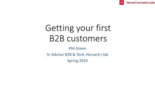 How to Secure Your First B2B Customers: Practical Steps