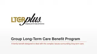 Long-Term Care Benefits and Planning