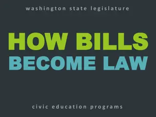 Washington State Legislative Process Overview