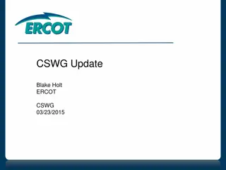 ERCOT 2015 Updates and Enhancements