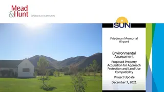 Friedman Memorial Airport Environmental Assessment & Land Use Compatibility Project Update