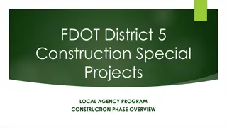 The Local Agency Program (LAP) in Transportation Projects