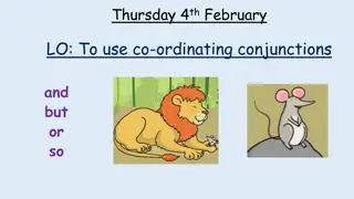 Mastering Co-ordinating Conjunctions: Practical Examples and Exercises