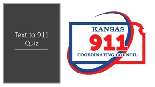 Essential Information on Text-to-911 System