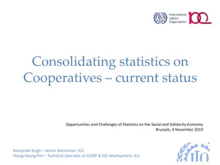 Consolidating Statistics on Cooperatives: Current Status, Opportunities, and Challenges