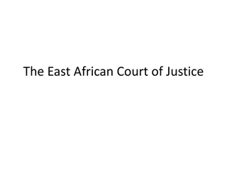 Overview of the East African Court of Justice