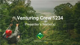 Exploring Venturing Crew 1234: Youth-Led Adventures and Growth Opportunities