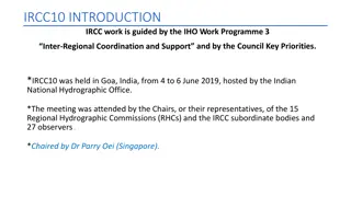 IRCC10 Meeting Outcomes and Initiatives