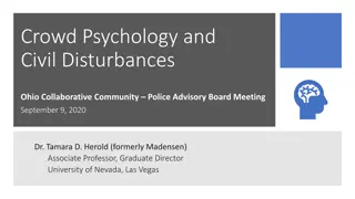 Crowd Psychology in Civil Disturbances: Insights from Expert Dr. Tamara D. Herold