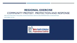 Metro Health Community Protest Exercise: Response and Preparedness