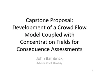 Crowd Flow Model Development for Consequence Assessments