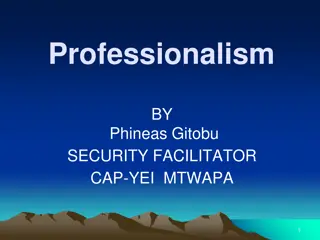 The Importance of Professionalism in Security Services