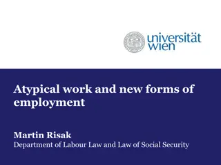 Atypical Forms of Employment