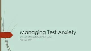 Managing Test Anxiety Tips for Success in Illinois Licensure Exam