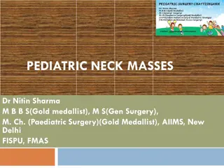 Pediatric Neck Masses: Causes and Anatomy Explained by Dr. Nitin Sharma