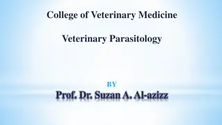 Sarcocystis Parasites in Veterinary Parasitology