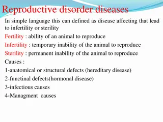 Reproductive Disorder Diseases and Hormonal Infertility in Simple Language