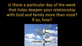 Finding Spiritual Connection and Family Unity Through the Sabbath