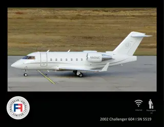 Private Jet Listing: 2002 Challenger 604 with Low Hours and Premium Features