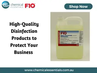 High-Quality Disinfection Products to Protect Your Business