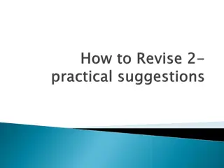 Effective Revision Techniques for Improved Learning