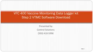 VFC 400 Vaccine Monitoring Data Software Download Guide