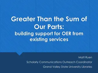 Building Support for OER at GVSU: A Collaborative Initiative