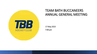 Team Bath Buccaneers Annual General Meeting Highlights