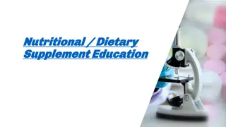 NCAA Drug Testing Program and Nutritional Supplement Education