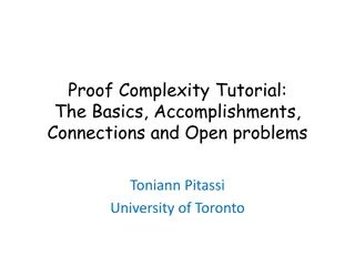 Exploring Proof Complexity: The Basics, Achievements, and Challenges