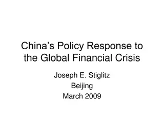 Global Financial Crisis Response: Challenges and Solutions