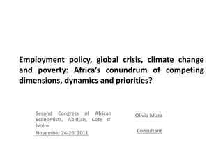 Africa's Conundrum: Competing Priorities in the Face of Global Crisis and Climate Change