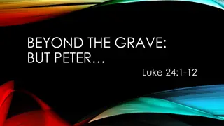 The Resurrection of Jesus Christ: Beyond the Grave